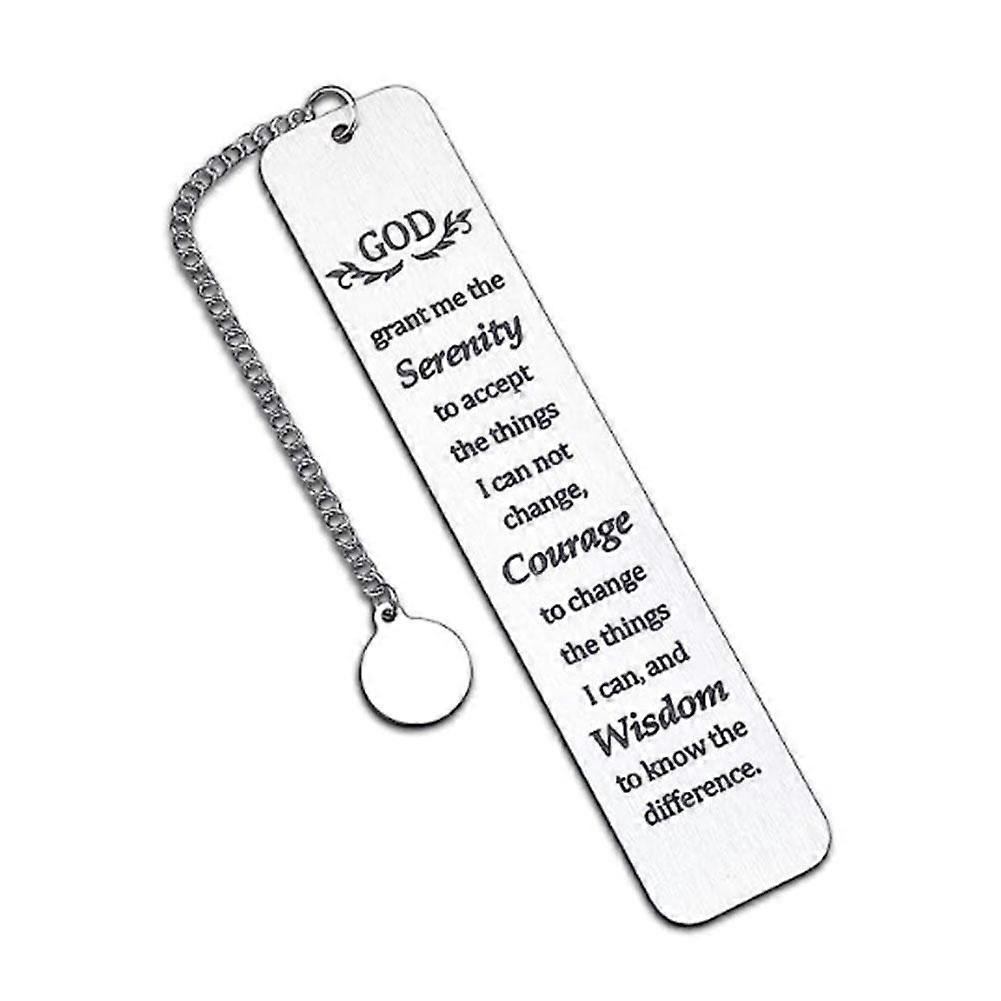 Faith-Based Steel Book Marker