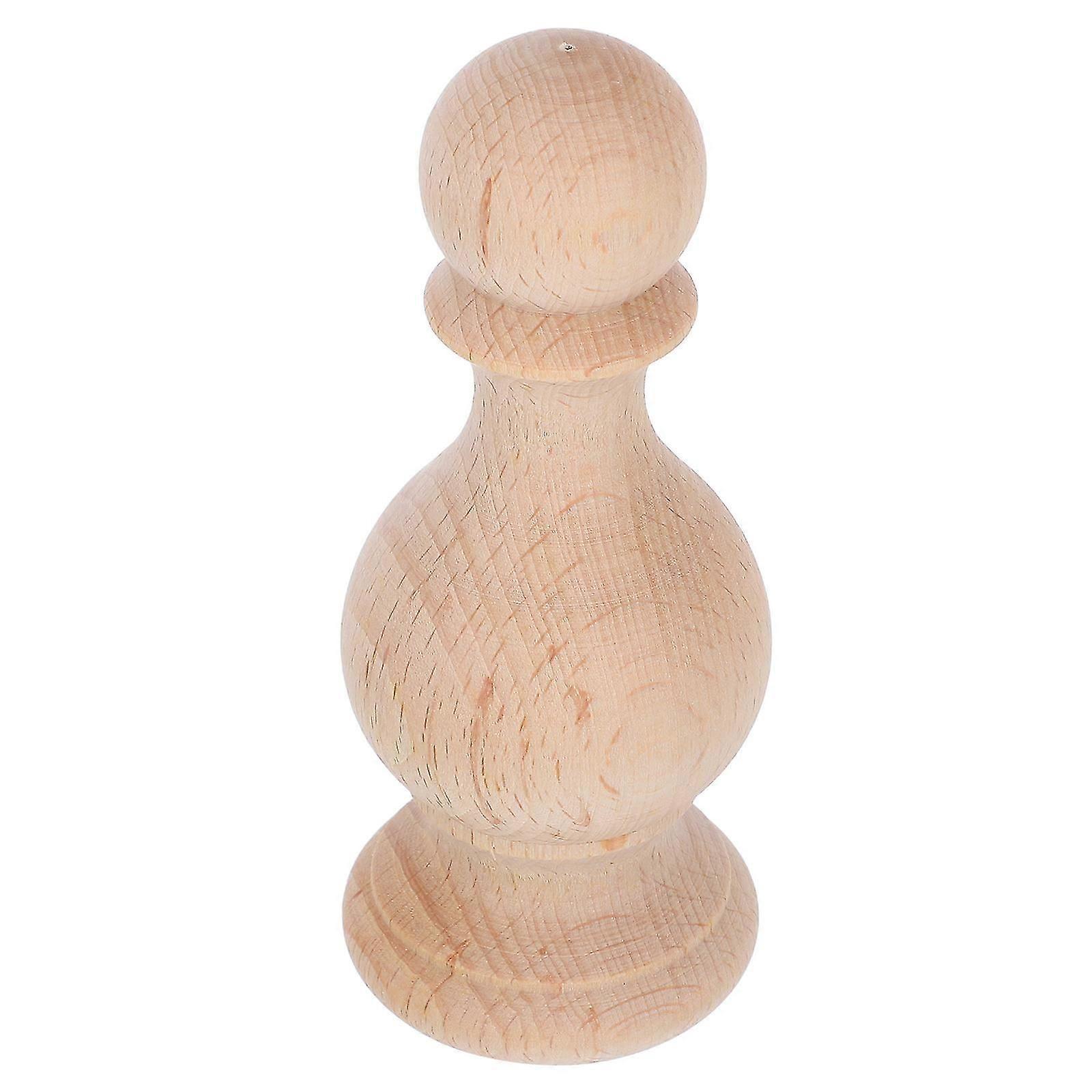 Solid Wood DIY Finials Set