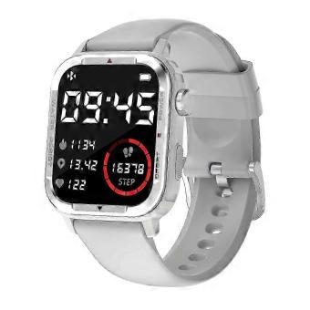 G96 1.85 Inch Hd Square Screen Rugged Smart Watch Supports Bluetooth Calling Heart Rate Blood Oxygen Monitoring Outdoor Use For