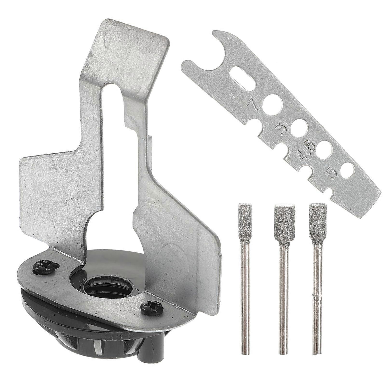 Chainsaw Sharpener Attachment for Drill, Fast Chain Sharpening Tool, Easy Install Multipurpose Kit