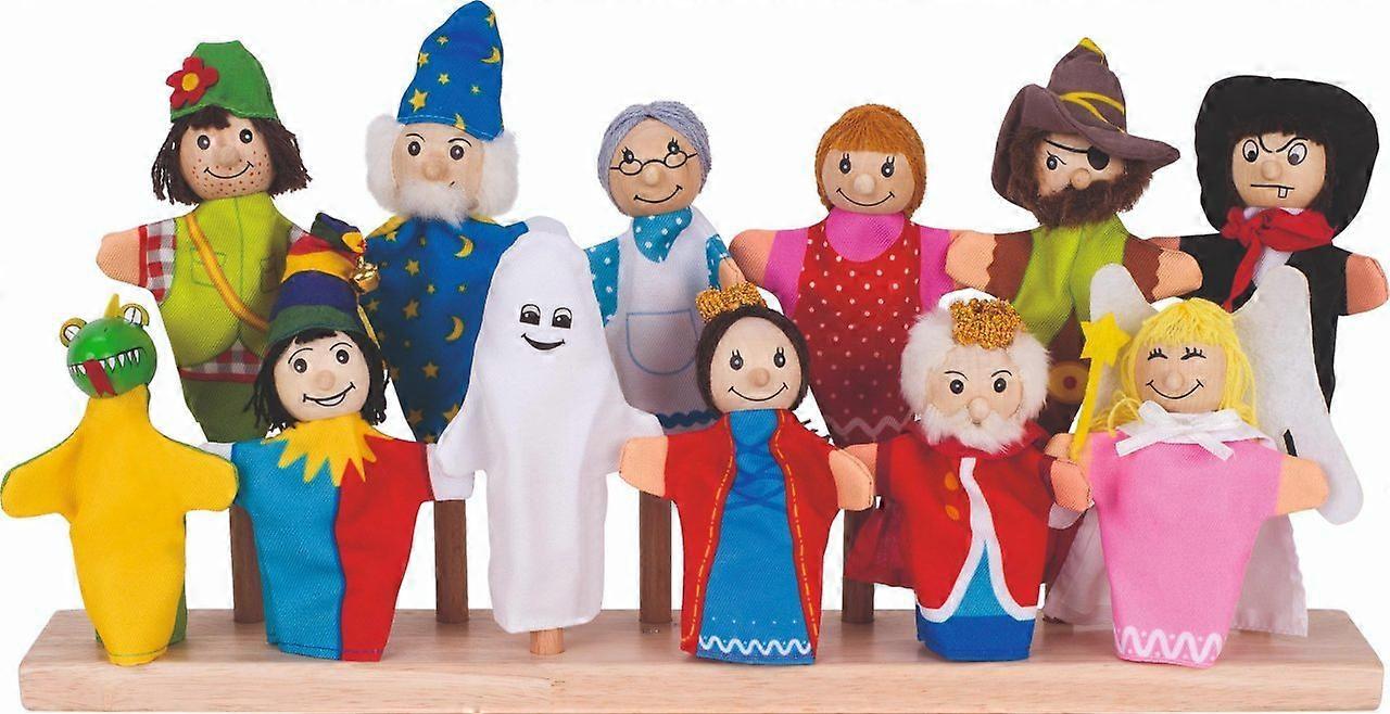 10-13cm Colourful Finger Puppets Set