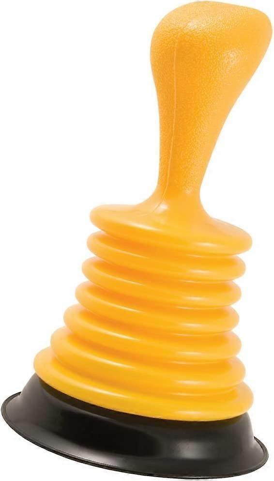 Small Compact Plunger Powerful Ergonomic Handle Bathroom Kitchen