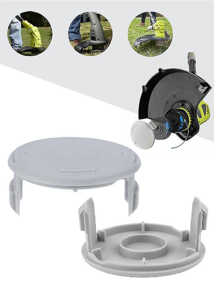 トリマースプールキャップカバーは、リョービワン+ AC 14rl3a 18v 24v 40vパート2022の交換