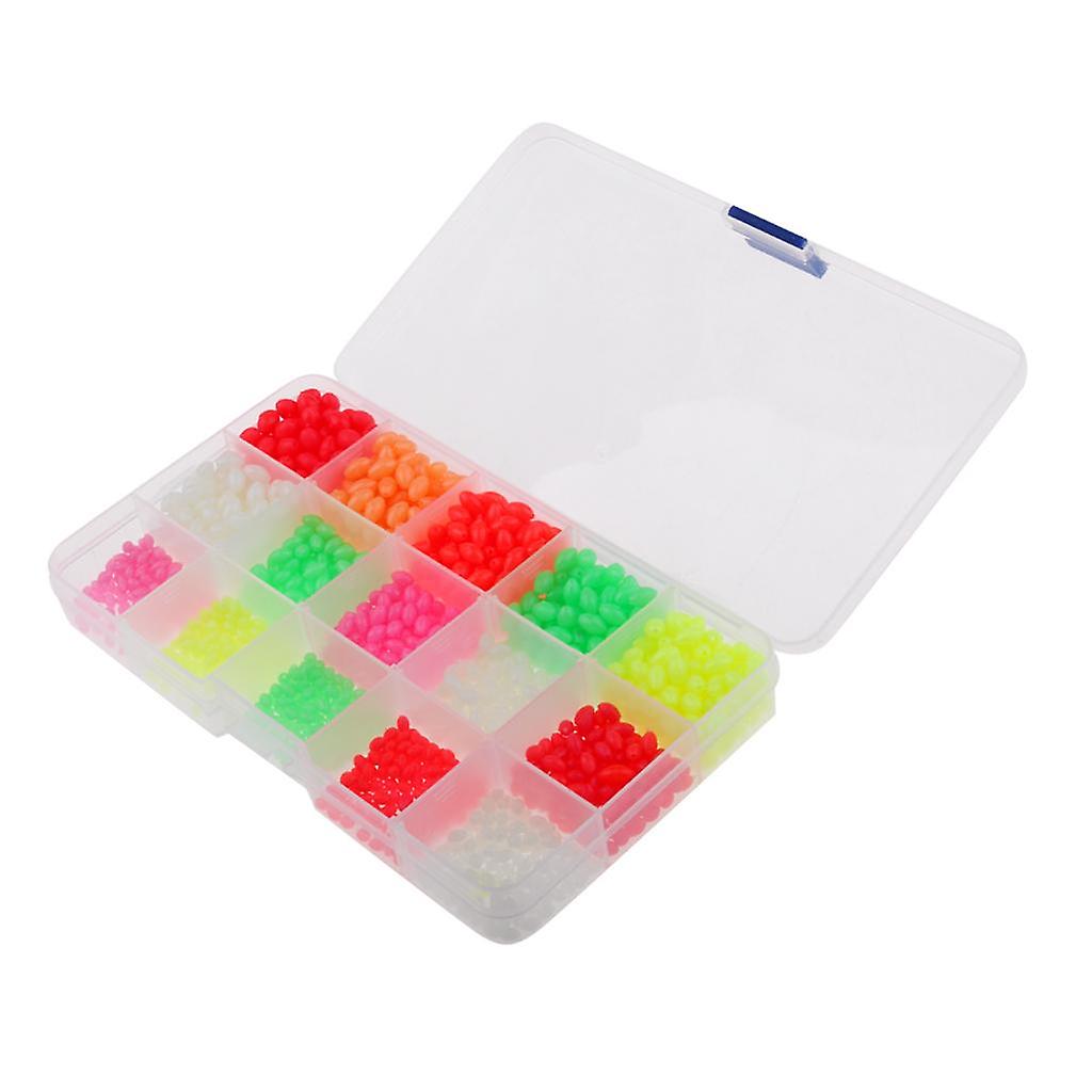 Assorted Soft BeadsTackle Box Set - Great for Marine Rig Making-Multi-color