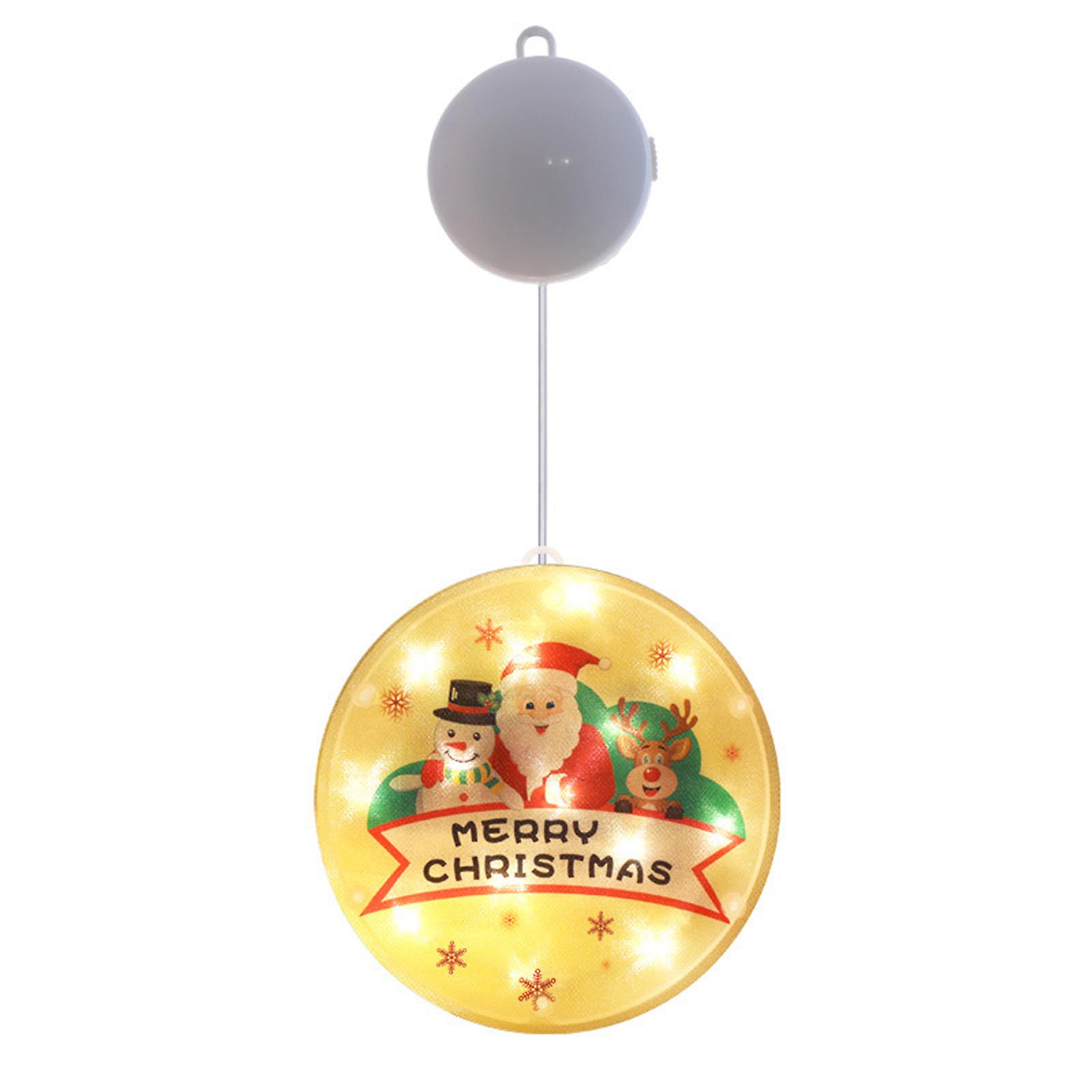 Christmas Led Window Lights With Strong Suction Cup Hook