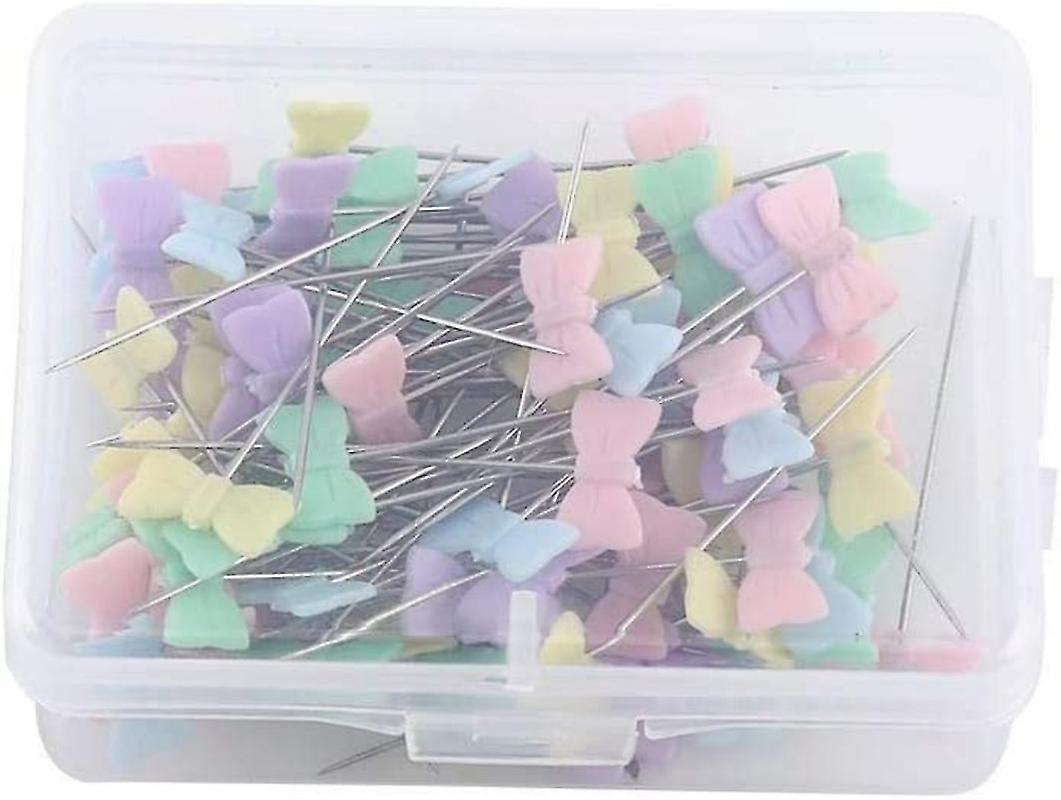 100 Piece Diy Patchwork Quilting Needle Tool Set Accessories (bow Tie)