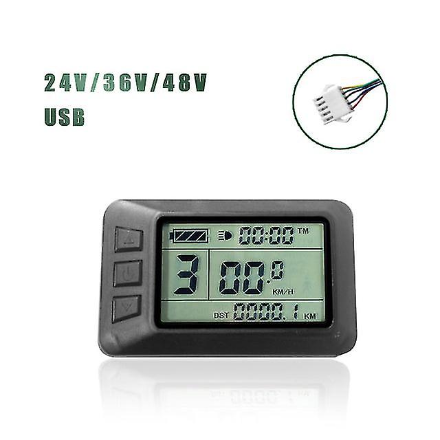 Ebike Kunteng Display Lcd7 Lcd7c Electric Ycle Accessories Display With Usb Funct