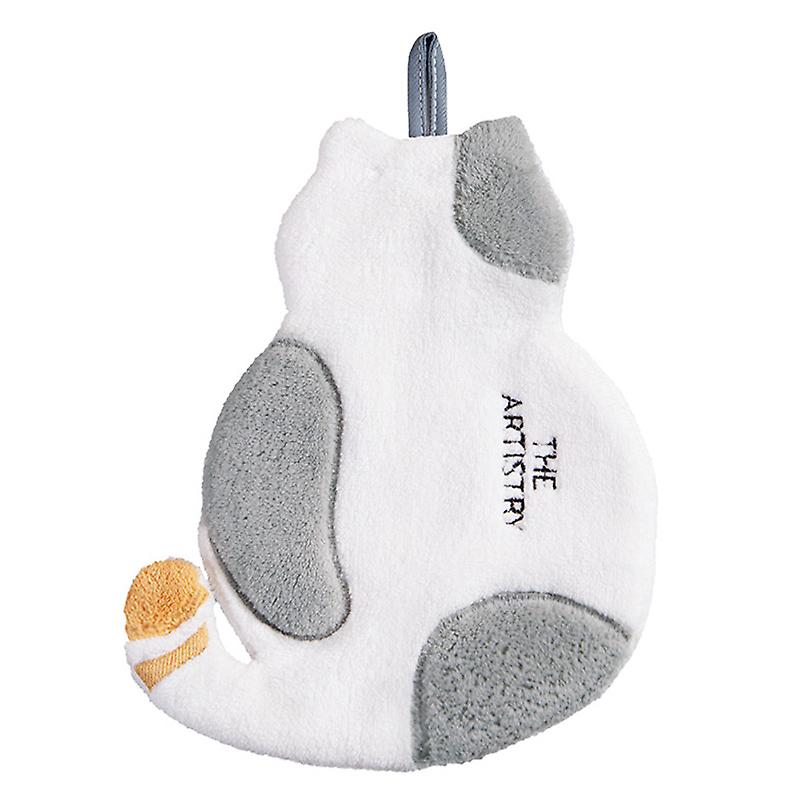 Cat Hand Microfiber Kitchen Towel Super Absorbent Cleaning Towel Kitchen Tool