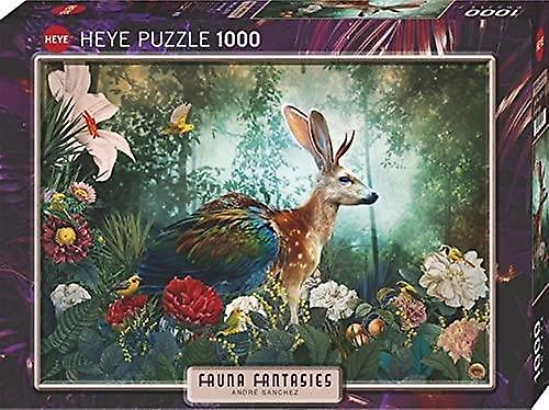 Heye Fauna Fantasies,Jackalope 拼图游戏(1000 块)