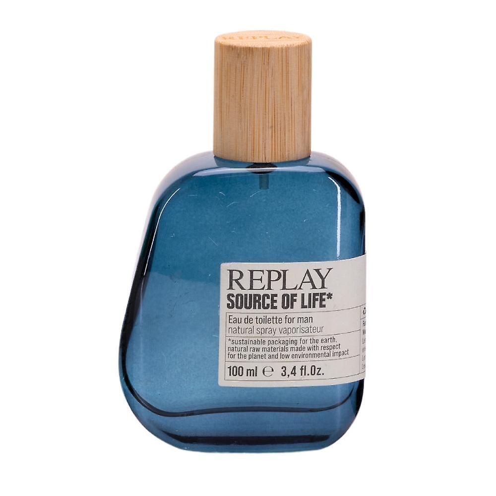 Replay Bron van het leven Man Edt 100ml