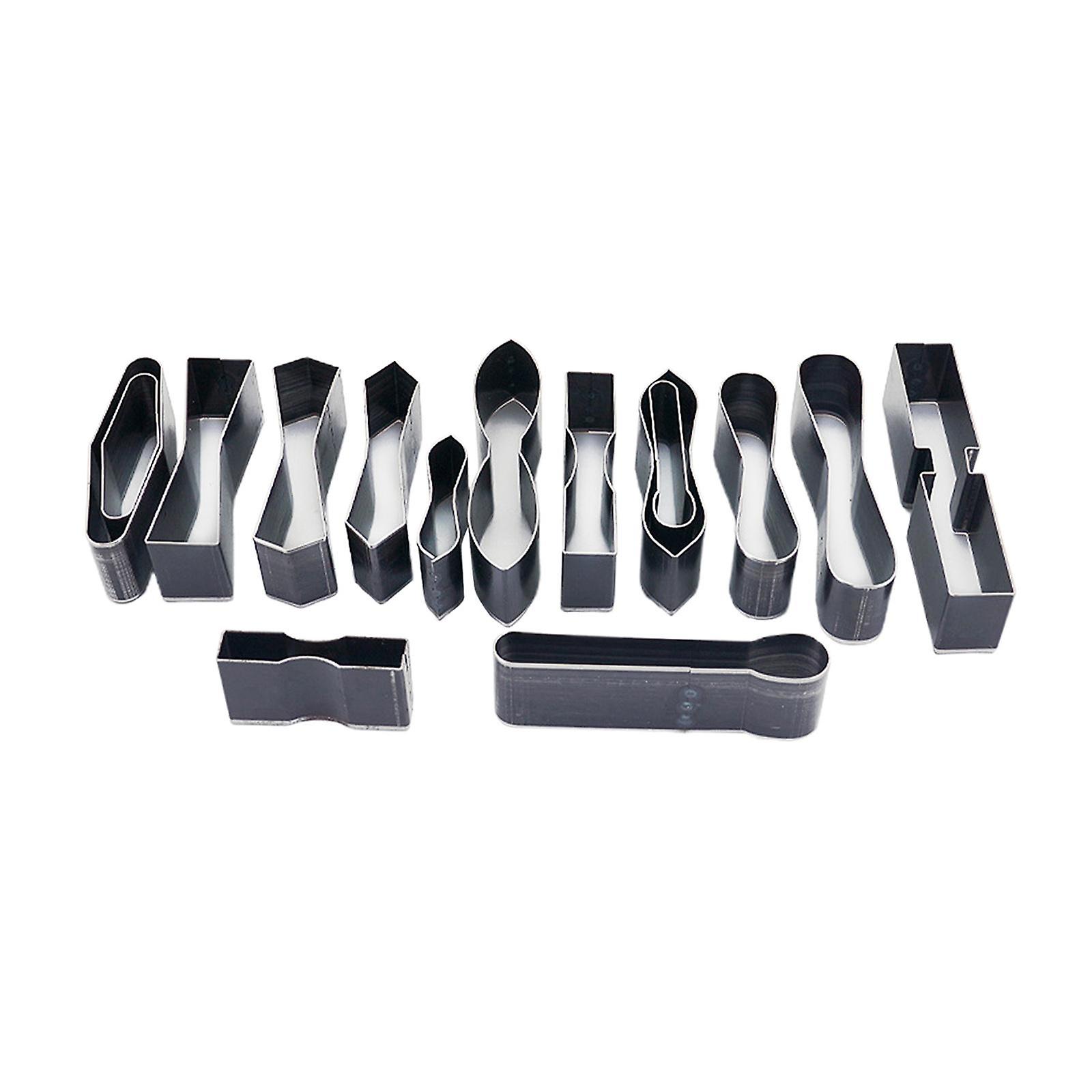 15x Shape Style Hole Hollow Cutter Punch Set for Handmade Leather Craft Tool