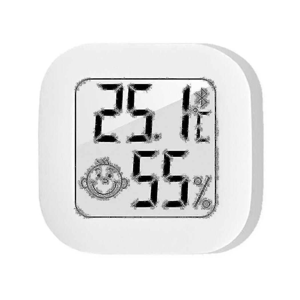 Bluetooth-compatible Smile Mini Lcd Digital Thermometer Hygrometer Indoor Room Temperature Humidity