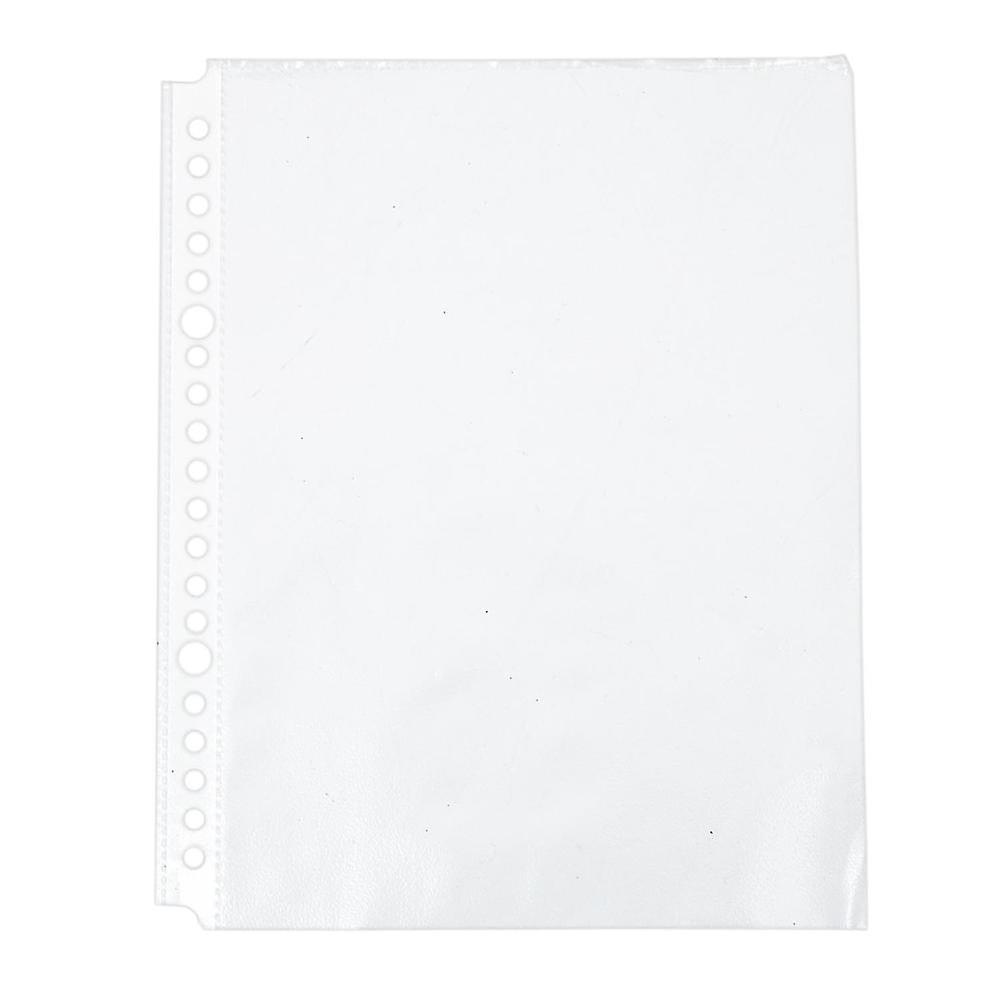 Pack Of 200 A5 Clear Punched Pockets - Plastic Folders