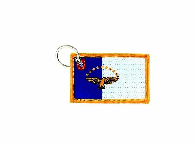 Cle Cles Key Brode Patch Ecusson Badge Flag Acores Portugal