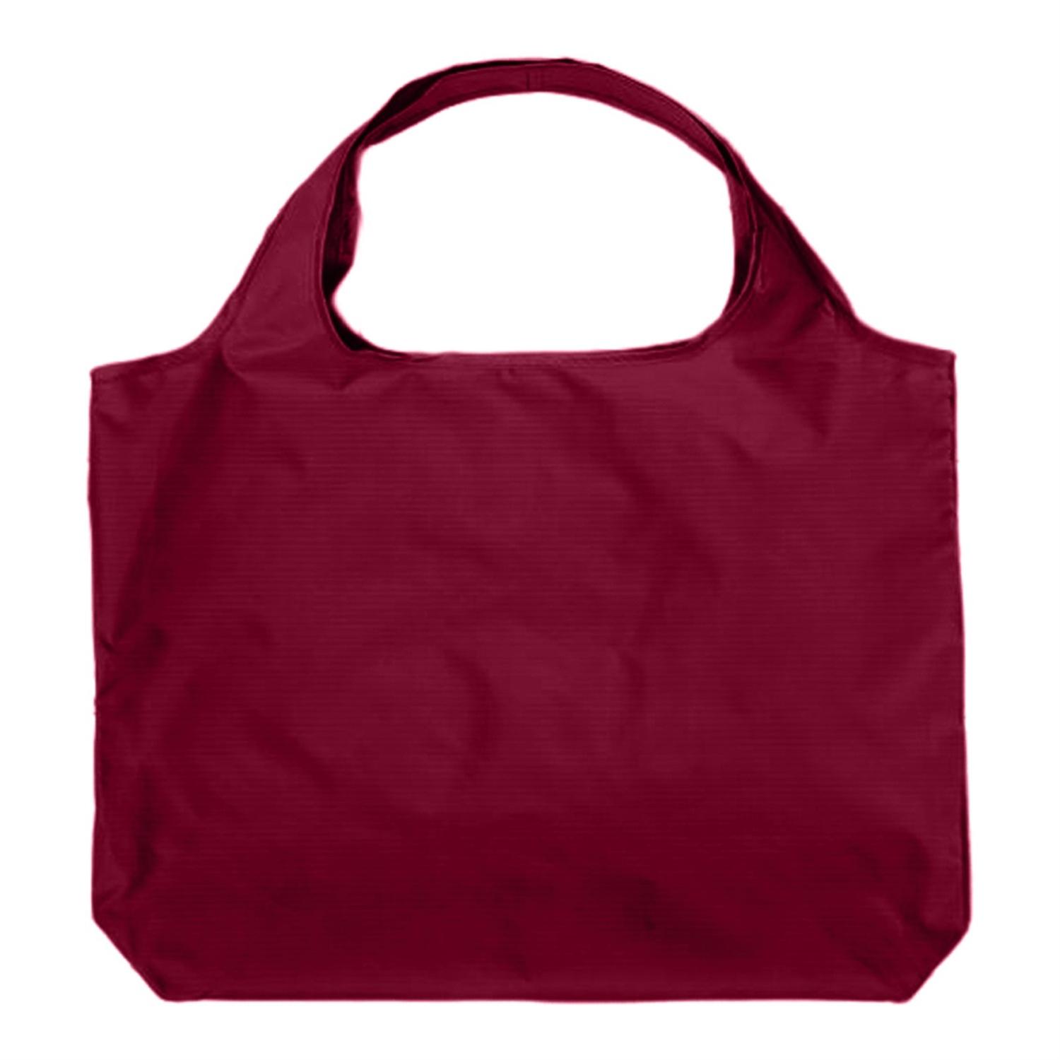 Shoulder Bag Solid Color Durable Waterproof Large Capacity Wide Straps Shopping Bag for Daily Life