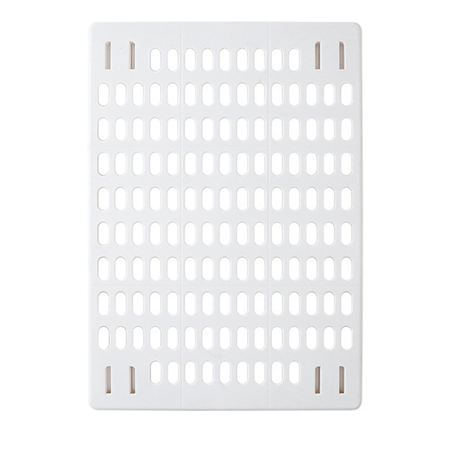 Pegboard τοίχος οργανωτών απλή πολλαπλές τρύπες διάτρηση ελεύθερη αυτοκόλλητη τοίχο τοποθετεί την επίδειξη Pegboard επιτροπή για την κουζίνα