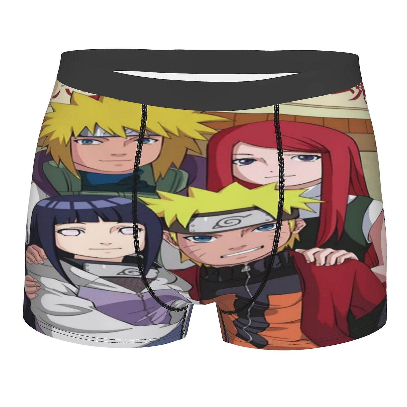 Boxerunderkläder för män Naruto Family Kalsonger för män