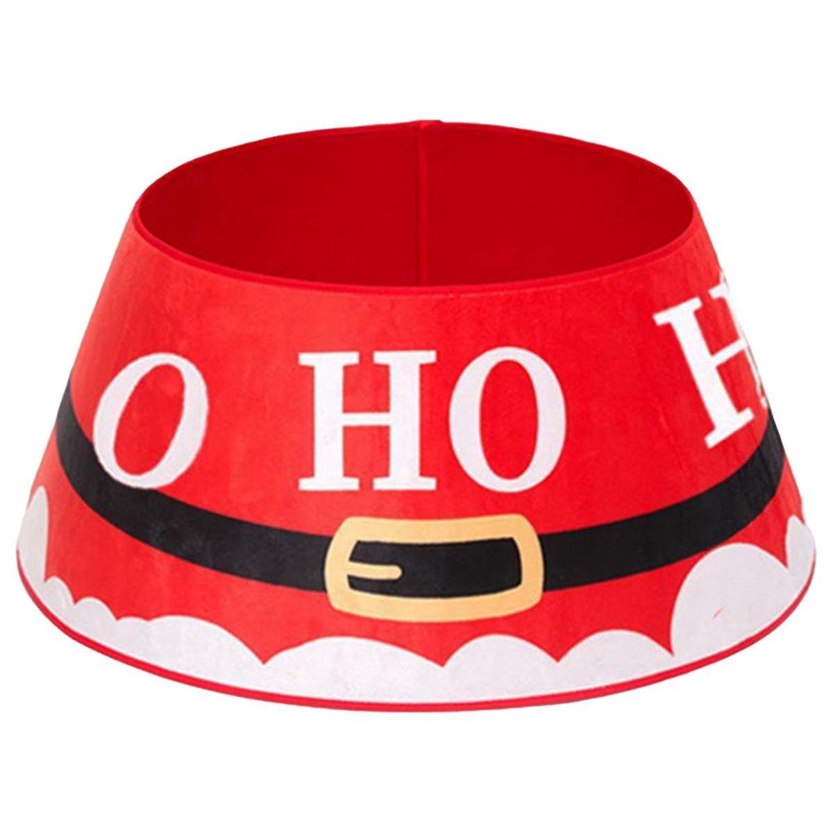 Christmas Tree Decor Surround Base Cover Skirt Foot Colorful Ornament Cartoon for Home Xmas Tree Sk
