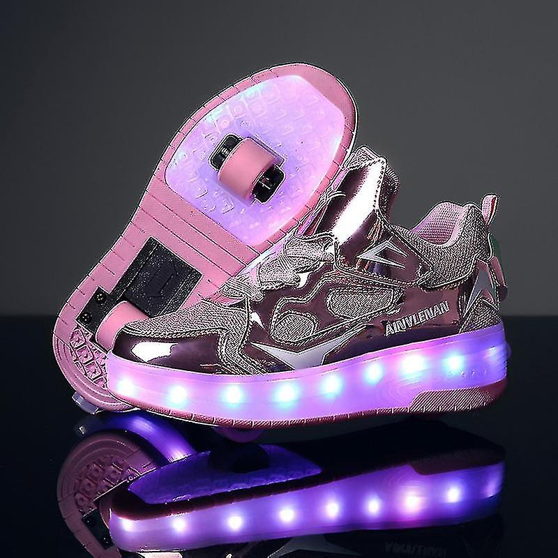 Shoes With Rollers Led Glowing Shoes With Rollers Roz 28-39