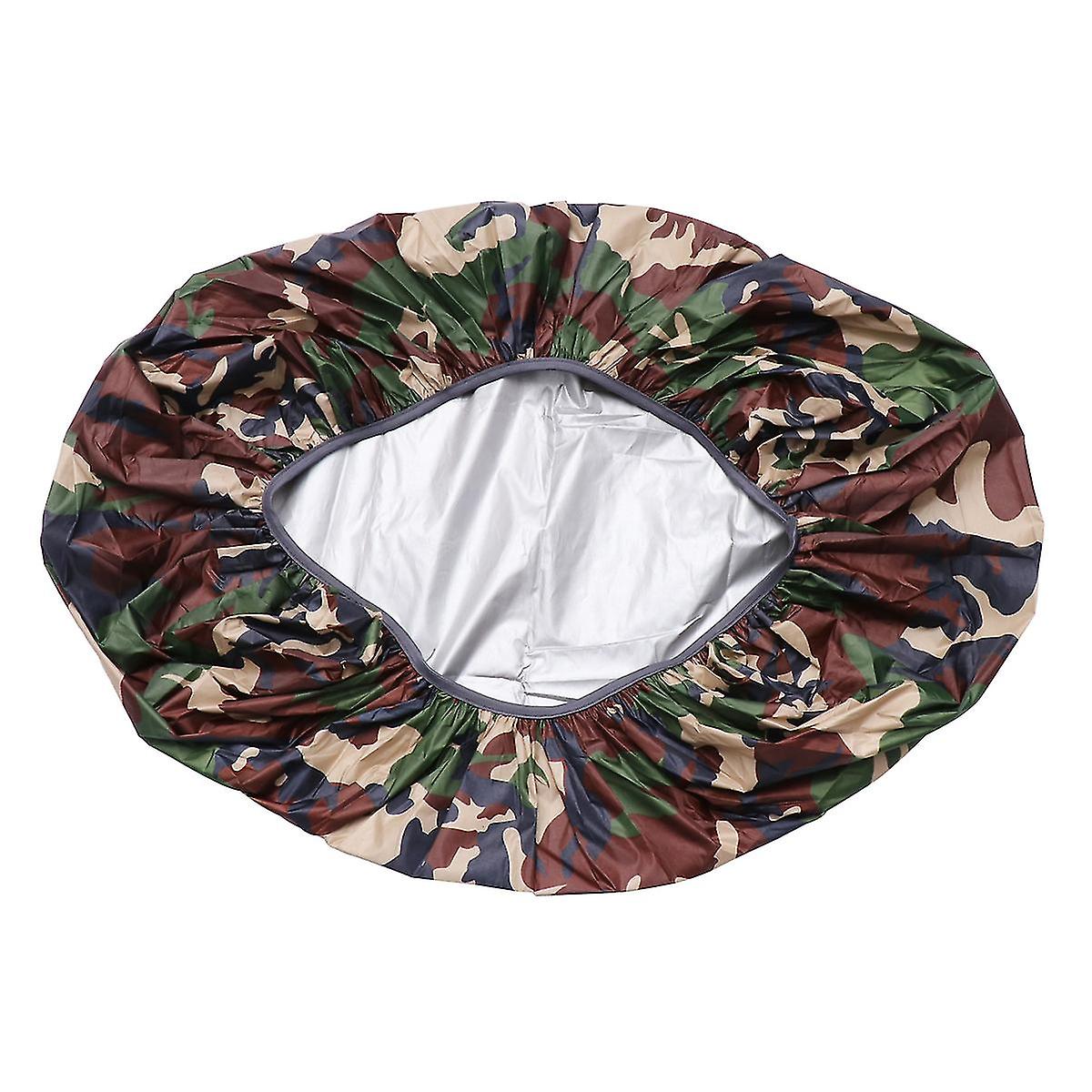 80 لتر صورة 8 حقيبة ظهر متعددة الوظائف غطاء مقاوم للمطر في الهواء الطلق حقيبة كتف السفر حقيبة ظهر معطف واق من المطر الطين الحرس للماء غطاء الغبار T4203