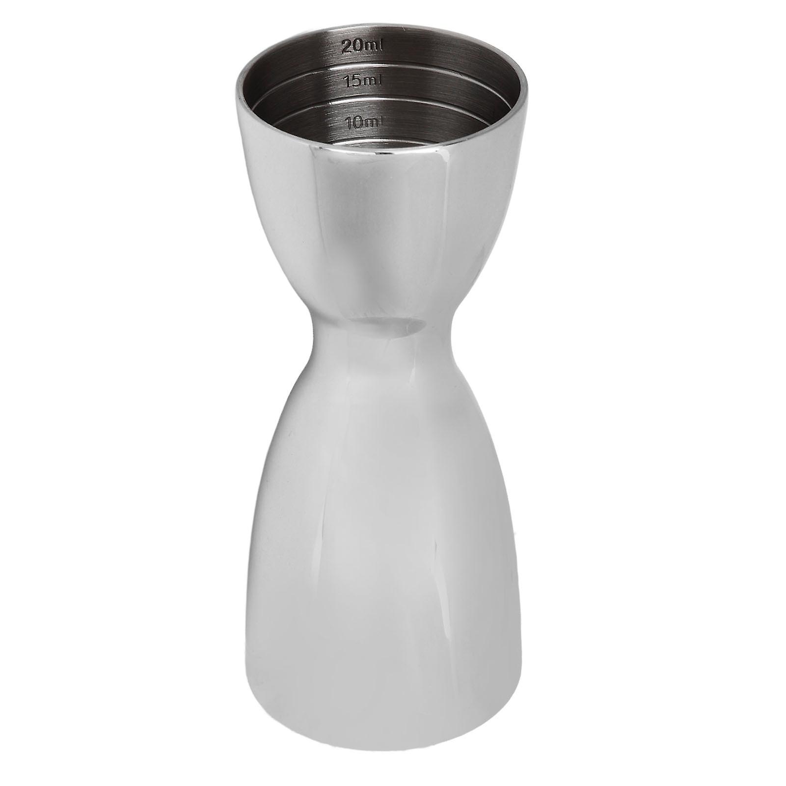 Stainless Steel Cocktail Double Jigger Wine Measuring Cup Bar Bartending Tool U Shaped Mirror Finish Accurate Measurement