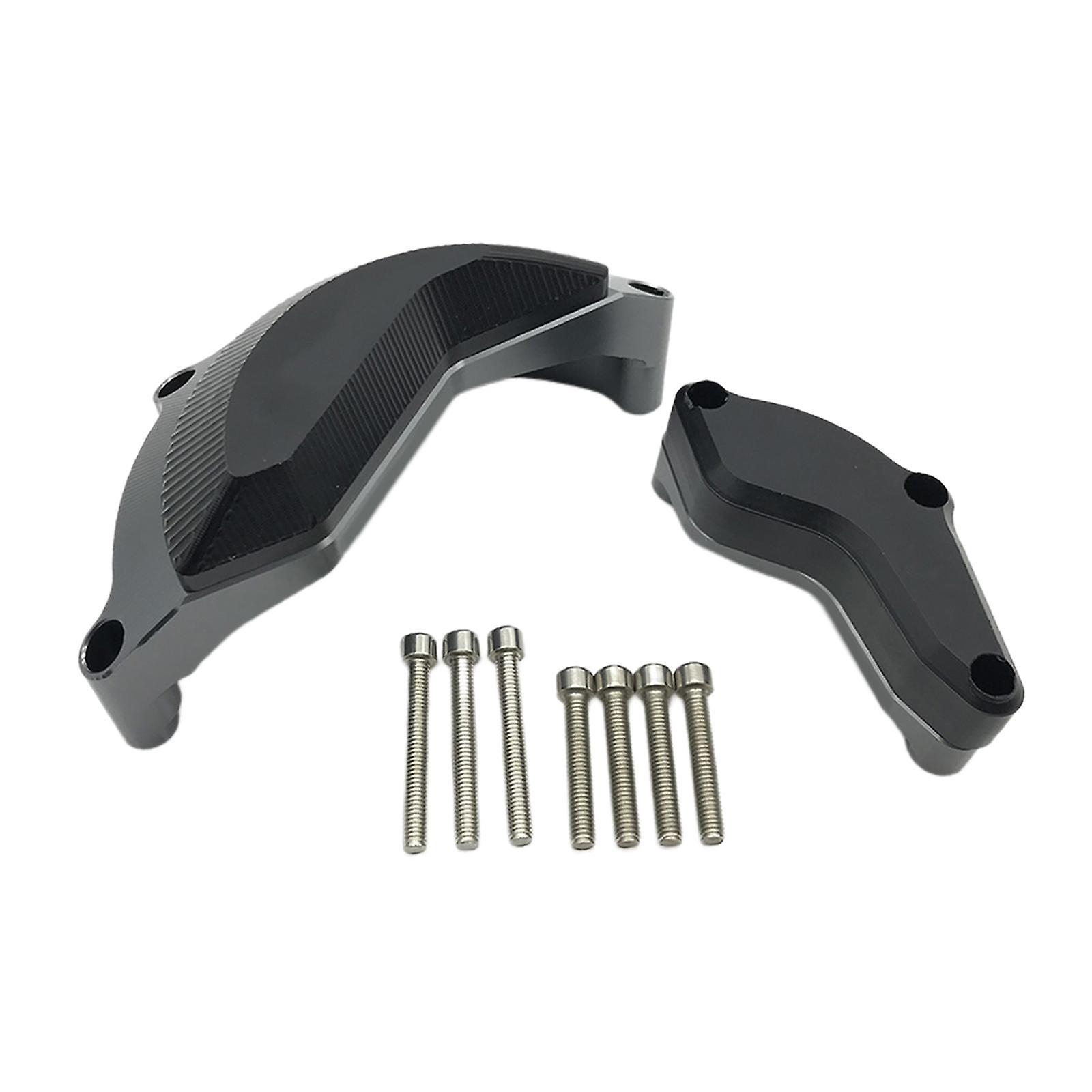 Motorcycle Engine Case Guard Shell Protector for Yamaha YZF-R6 08-17 Black