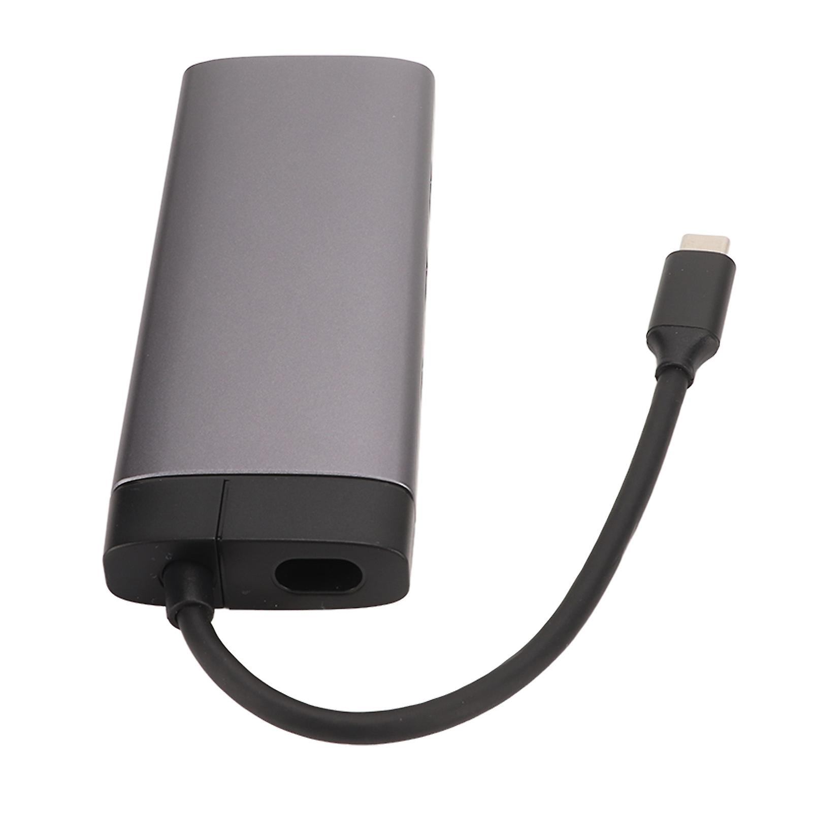 USB C Hub, Type C to PD, USB3.0, USB2.0, Memory Card