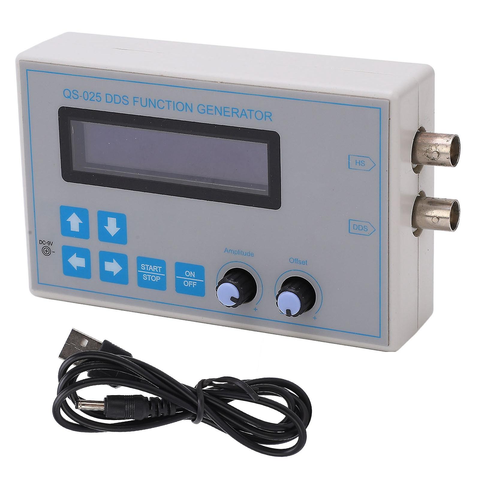 DDS Function Generator, Wave Signal Generator Sine Square Sawtooth Triangular 1-65534Hz DC 9V O6OWR