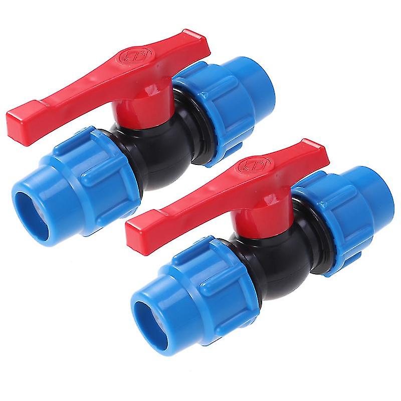 2pcs Plastic Ball Valve