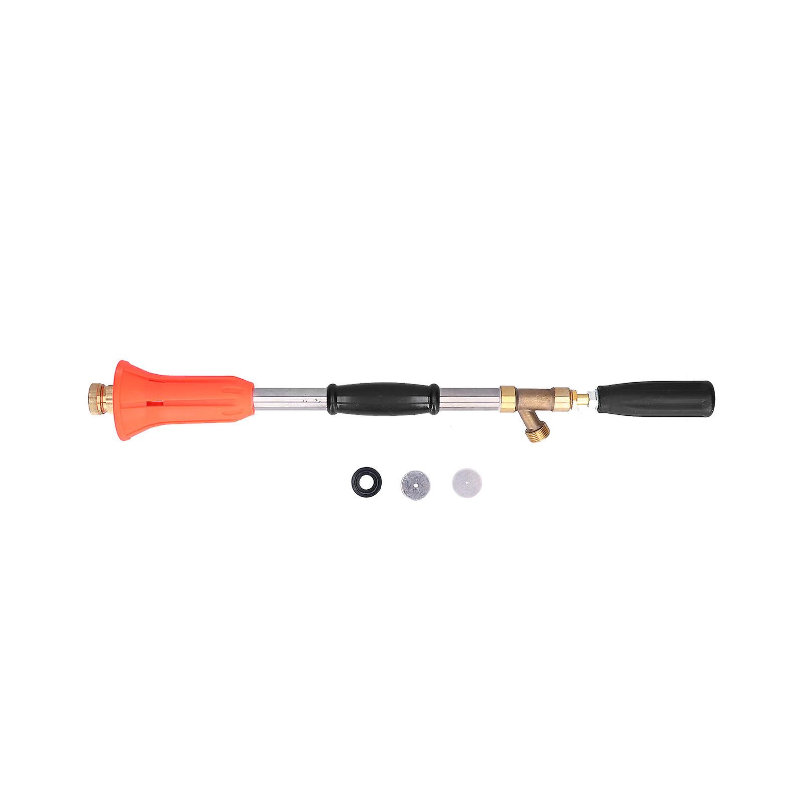 G1/2 Male Thread Gardening Atomizer Long Range Adjustable Handheld Agricultural AtomizerOrange Red