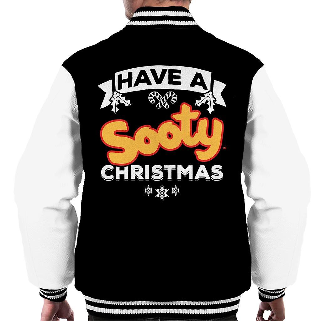 Sooty Christmas Have A Sooty Christmas Men's Varsity Jacket