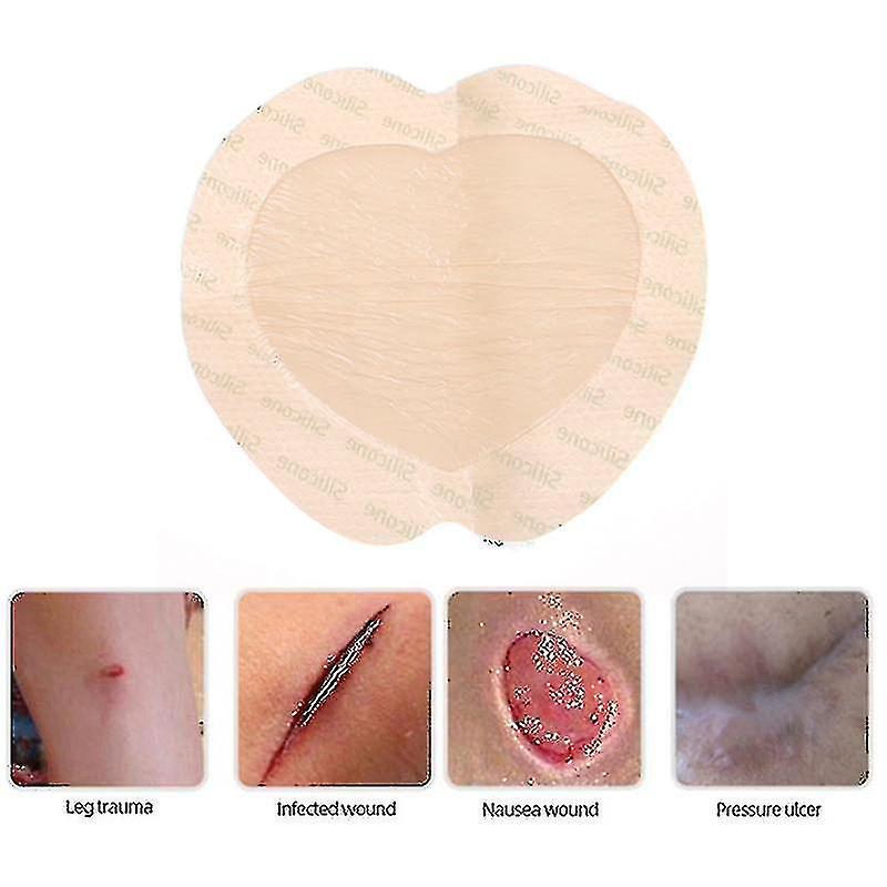 1 silicone wound patch, decubitus dressing patch for decubitus ulcers