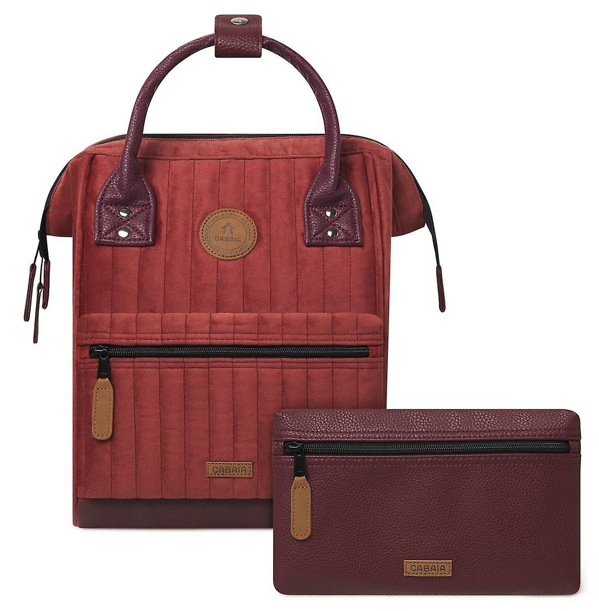 Cabaia Adventurer Quilted Small Backpack - Washington Red