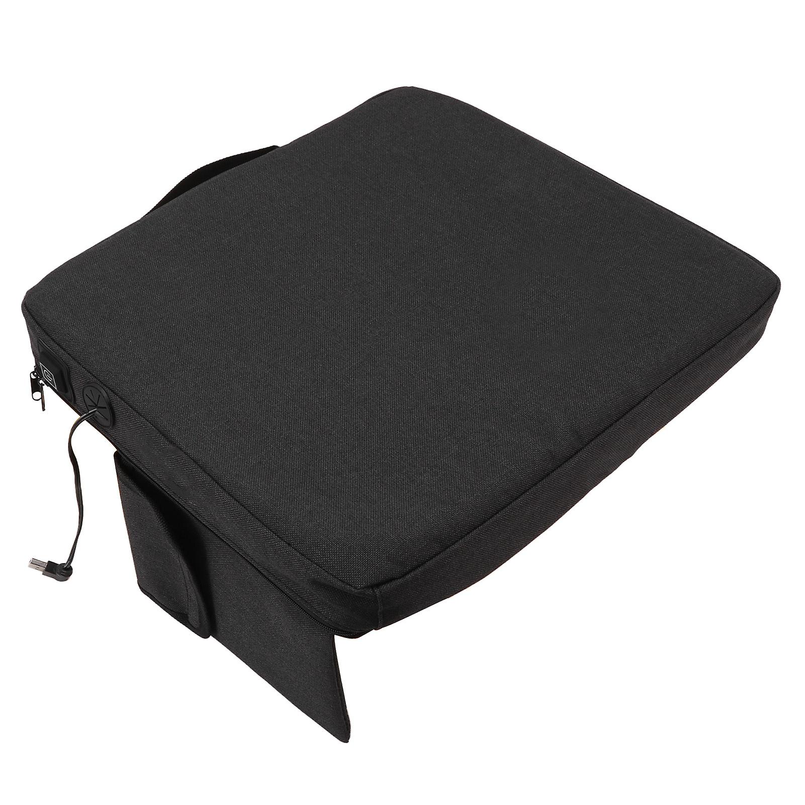 Electric Heating Cushion 3 Gears Adjustable USB Interface Heating Stadium Cushion for Camping 