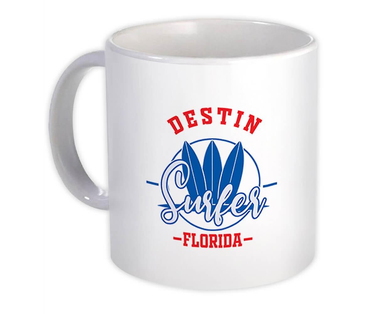 Gift Mug: Destin USA Surfer