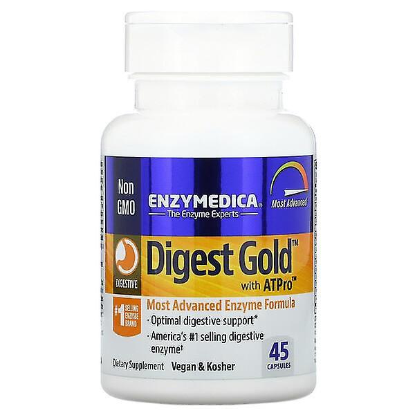 Enzymedica, Digest Gold with ATPro, 45 Capsules