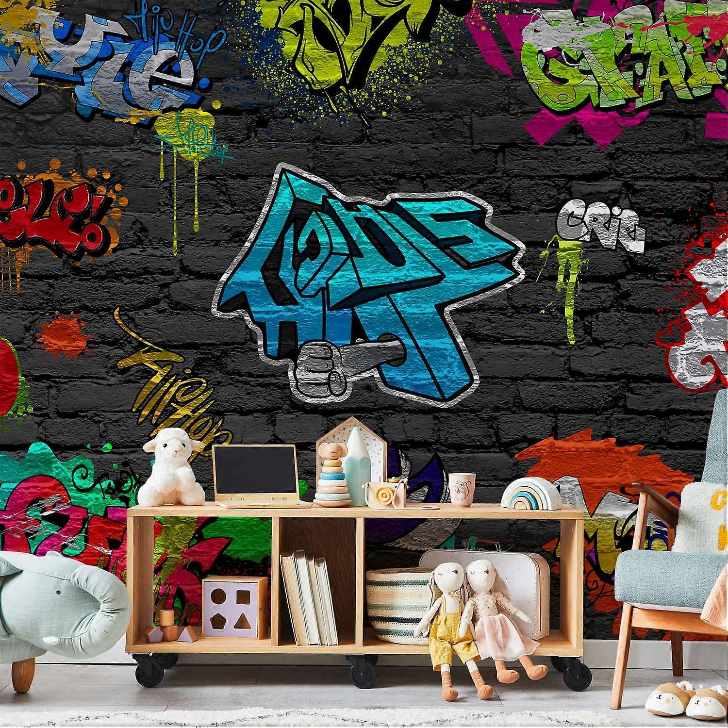 Self-adhesive Wall Mural - Graffiti wall