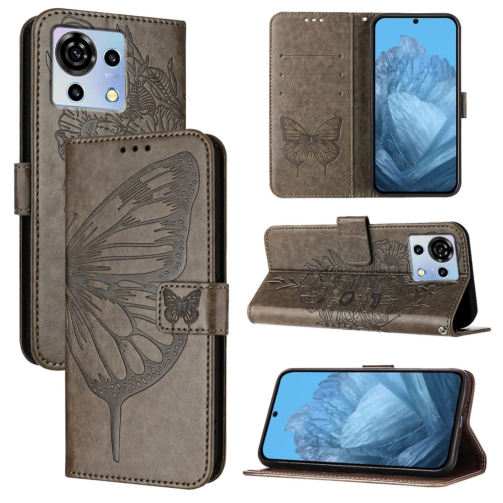 Embossed Butterfly Case For ZTE Blade V50 Vita