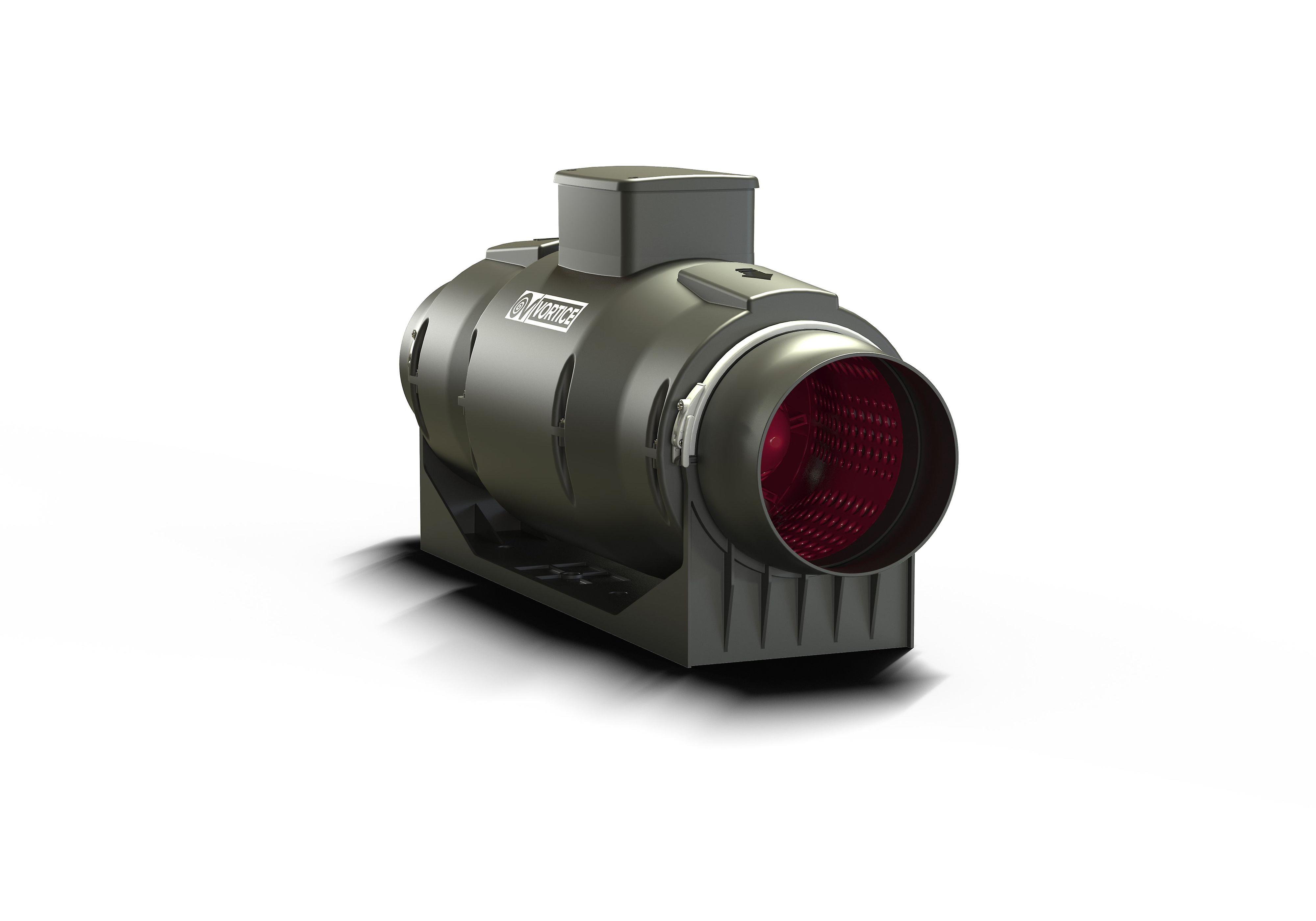 Sound-insulated inline fan Lineo 160 Quiet T