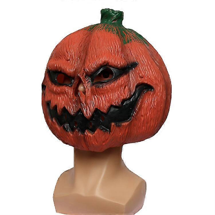 Masque de tête de citrouille d’Halloween, horreur, drôle et effrayant, La mascarade cadeau