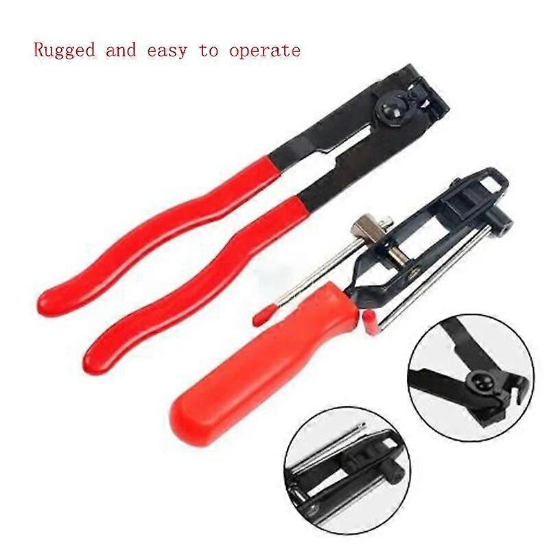 CV Joint Starter Clamp Pliers Multi~Function Band Banding Hand Tool Automobile CV Joint Boot Clamps Pliers Car Banding Tool UNKU59381