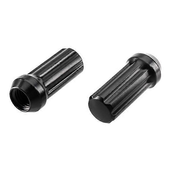 Complete For Ford F~150 Black 2" Hub Centric Wheel Spacers 6x135 12 Spline Lug Nuts 17321