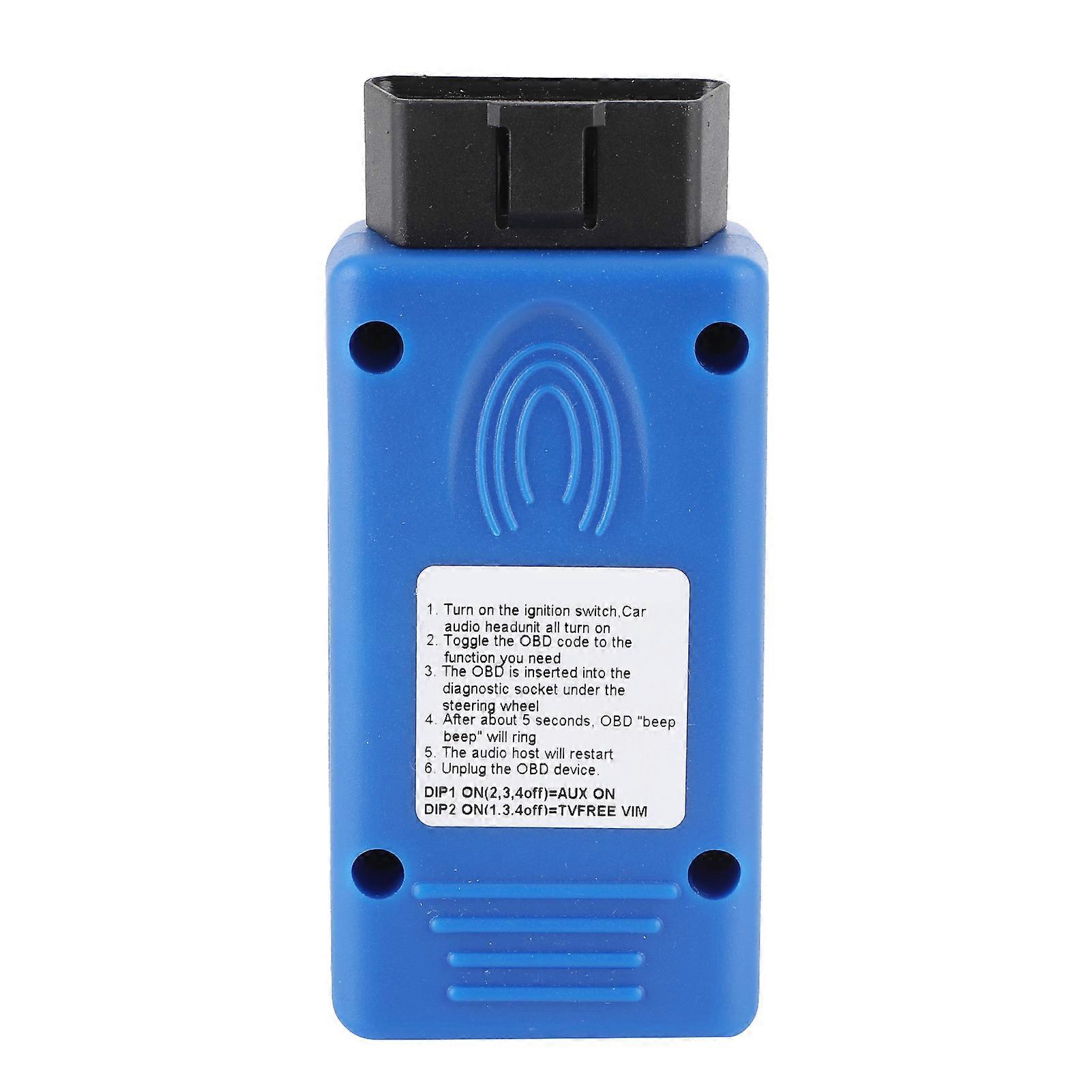 NTG5 AUX OBD2 Activator Activation Tool Plug and Play DC12V Fit for CClass W205/GLC X253/W447 E2U911