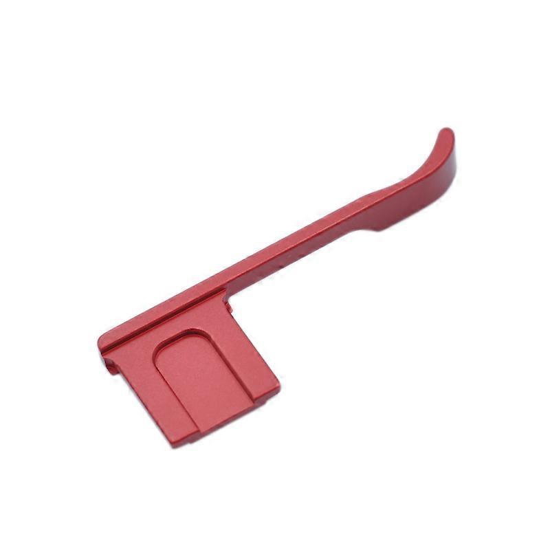Aluminium Alloy Thumbs-Up Grip Hot Shoe Bracket Adapter Cover for II GRII GR2 Camera Hotshoe Cap Red