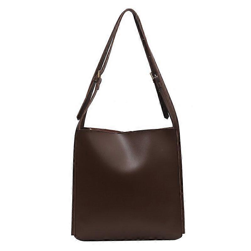 Large Capacity Ladies Shoulder Bagbrown
