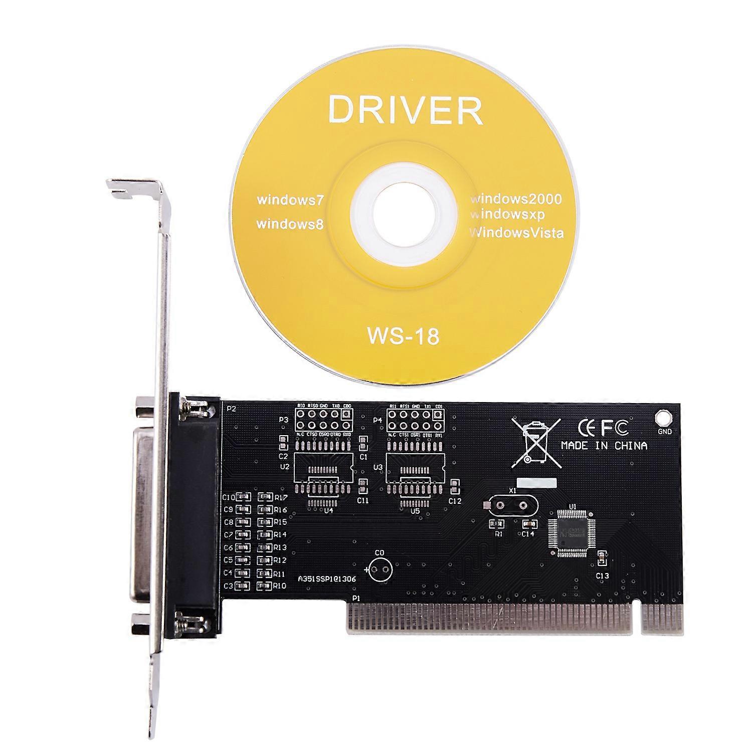 PCI-Erweiterungskartenadapter 25-polige parallele PCI-zu-parallele Db25-Druckerport-Controller-Karte
