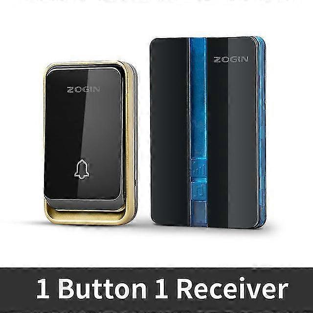 waterproof self powered button intelligent door bell sets doorbell