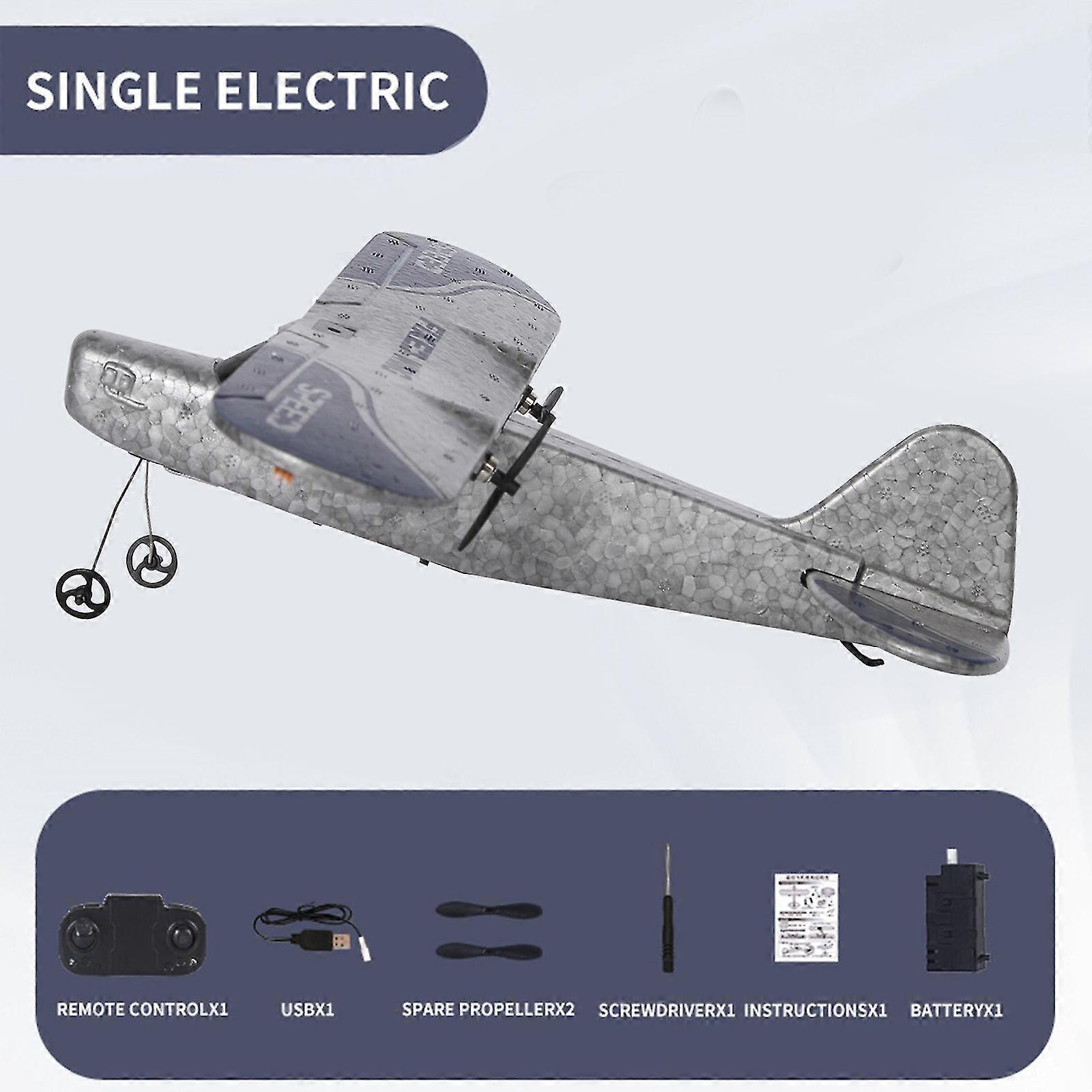 fighter remote control aircraft fall-resistant glider airplane model electric fixed wing children's toy drone