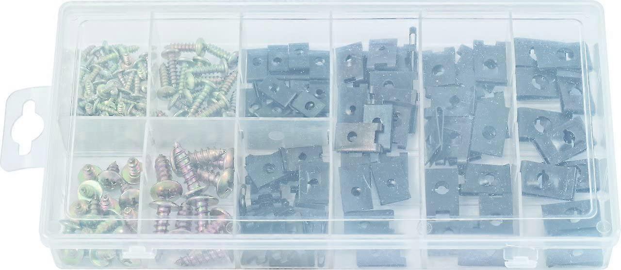 970.0530 Sortiment šroubů a klecových matic, 170 ks