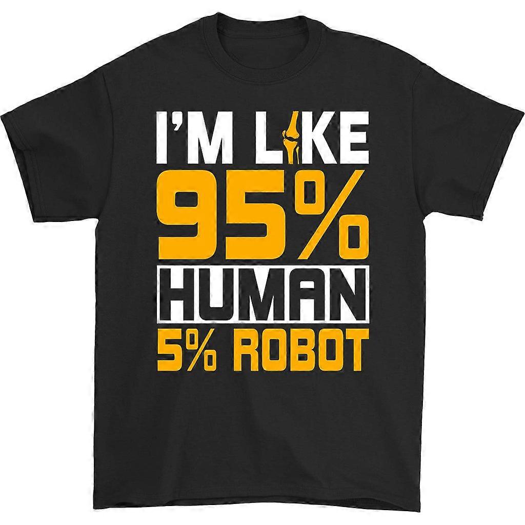 Tričko I'm Like 95% Human 5 Robot